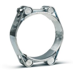 Хомуты силовые двухболтовые MGF W1 ГОСТ 28191-89/DIN 3017-3