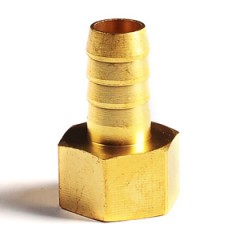 Штуцер под шланг с внутренней резьбой (латунь) Штуцер под шланг с внутренней резьбой (латунь)