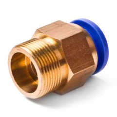 Фитинги прямые с наружной резьбой Фитинги прямые с наружной резьбой