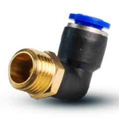 Фитинги трубок угловые наружная резьба Фитинги трубок угловые наружная резьба