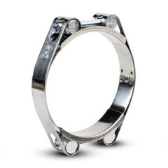 Хомуты силовые двухболтовые MGF W2 ГОСТ 28191-89/DIN 3017-3